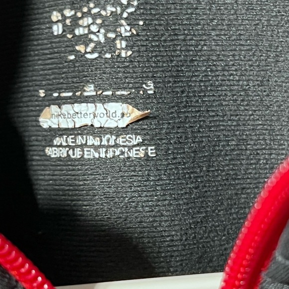 Vintage Mens Nike jacket Size Large Pockets Zipper Red white Blue Excellent - Picture 4 of 8